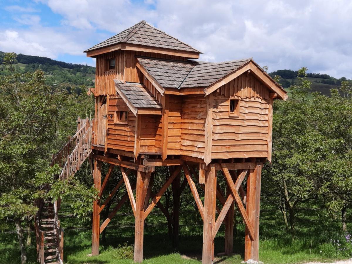 Roulottes Au Pied Du Vercors Saint-Jean-en-Royans Ngoại thất bức ảnh