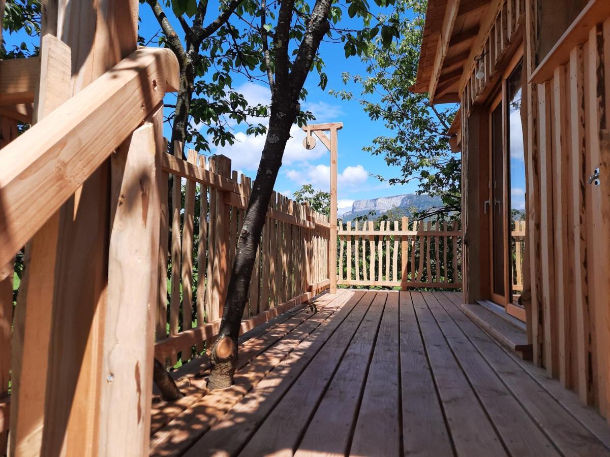 Roulottes Au Pied Du Vercors Saint-Jean-en-Royans Ngoại thất bức ảnh