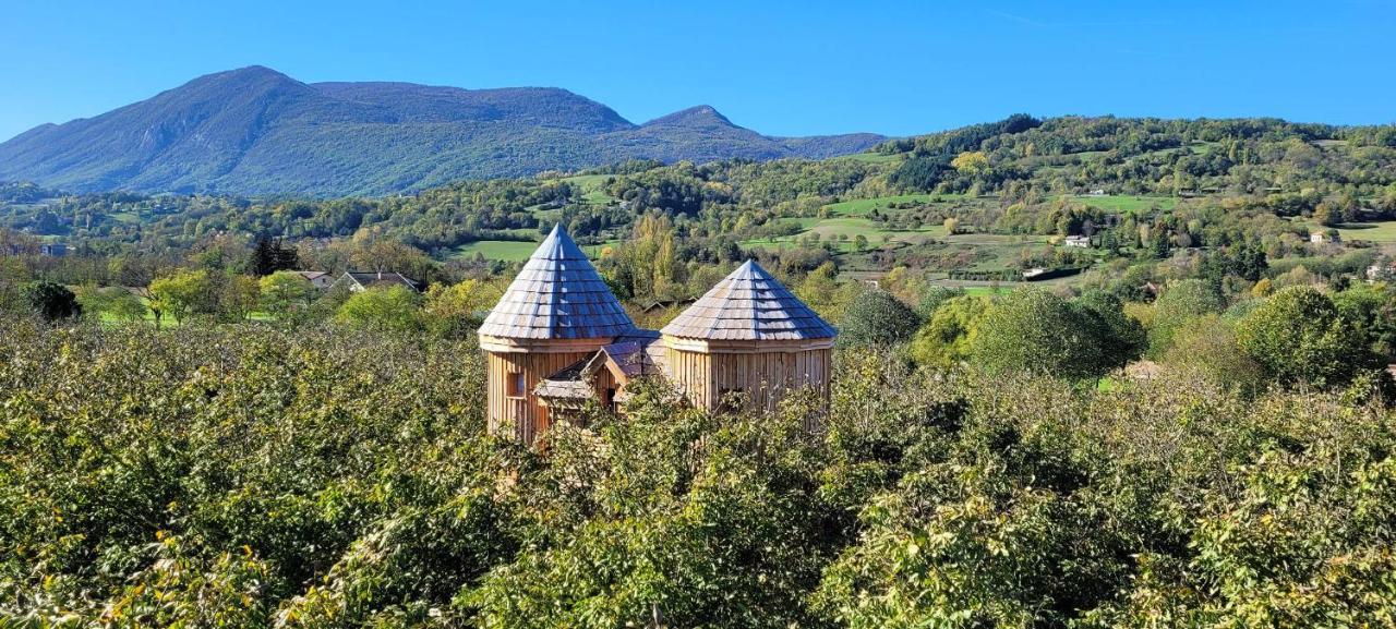 Roulottes Au Pied Du Vercors Saint-Jean-en-Royans Ngoại thất bức ảnh