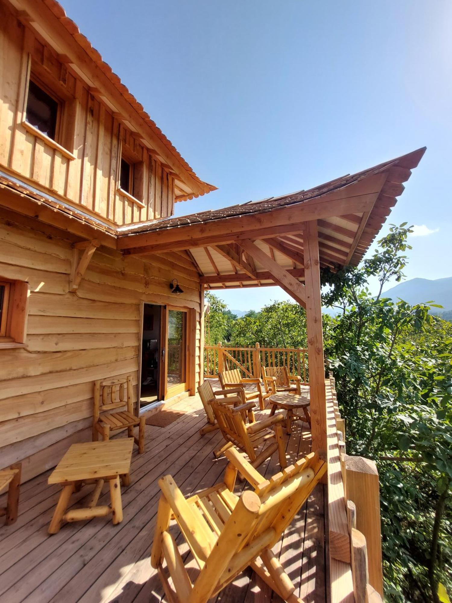 Roulottes Au Pied Du Vercors Hotel Saint-Jean-en-Royans Ngoại thất bức ảnh