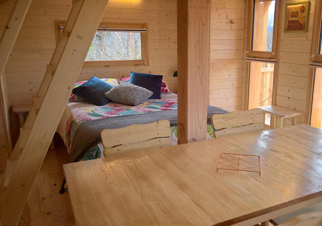 Roulottes Au Pied Du Vercors Saint-Jean-en-Royans Ngoại thất bức ảnh